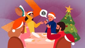 Certaines discussions peuvent vite dégénérer lors du repas de Noël.