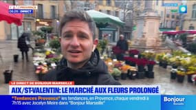 Aix-en-Provence: le marché aux fleurs prolongé pour la Saint Valentin