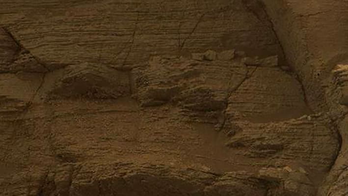 Photo fournie la NASA, prise sur Mars le 8 septembre 2016. Photo fournie la NASA, prise sur Mars le 8 septembre 2016.