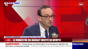 Dette publique: "Notre croissance résiste" affirme Thomas Cazenave, ministre des Comptes publics