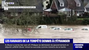 Les images de quartiers entiers sous les eaux au Royaume-Uni après le passage de la tempête Dennis