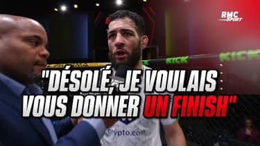 UFC Vegas : La réaction d'un Imavov PERFECTIONNISTE après sa victoire contre Dolidze