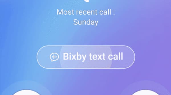 L'outil Bixby Text Call permet de répondre à des appels sans parler, mais en utilisant son clavier.