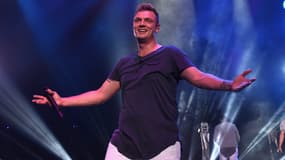 Nick Carter sur scène en juin 2018