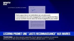 Dans une lettre aux maires, Sébastien Lecornu leur promet "une plus juste reconnaissance de leur engagement"