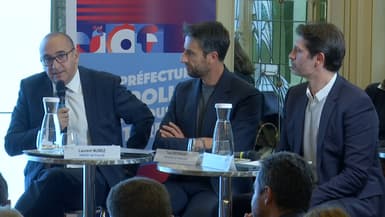Laurent Nuñez présente le dispositif de sécurité ce vendredi 13 septembre pour la grande parade des athlètes