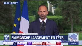 Philippe réagit sur les législatives: "Malgré l'abstention, le message des Français est sans ambiguïté"