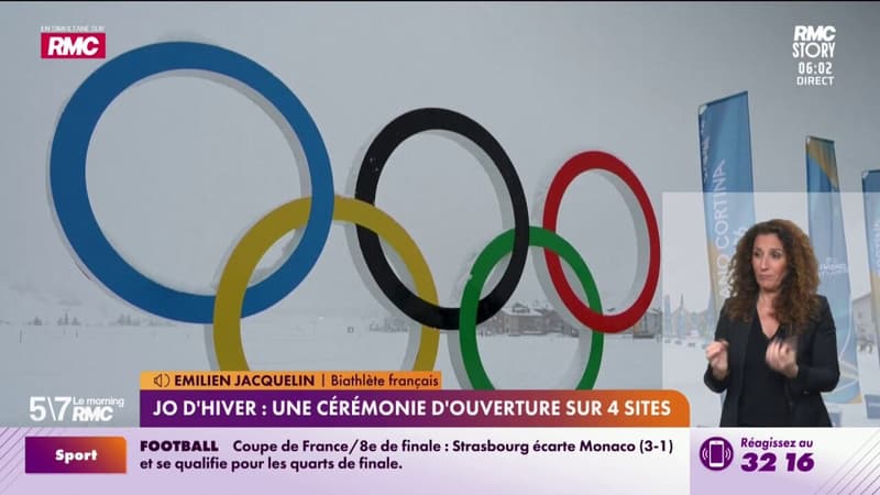 JO d'hiver : une cérémonie d'ouverture sur 4 sites