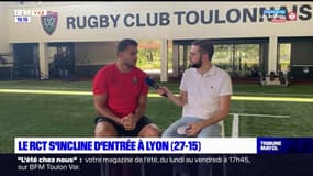 Top 14: Esteban Abadie revient sur la défaite du RCT face au Lou