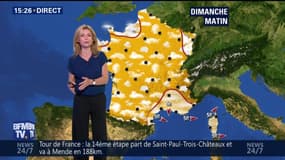 La météo pour ce dimanche 22 juillet 2018