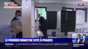 Élections régionales: le Premier ministre Jean Castex vote à Prades, dans les Pyrénées-Orientales