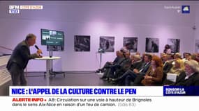 Nice: l'appel du monde de la culture à voter contre Marine Le Pen
