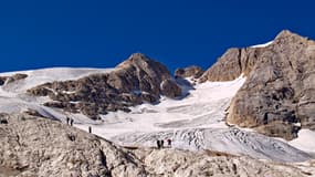 Le glacier de Marmolada en Italie (Photo d'illustration).