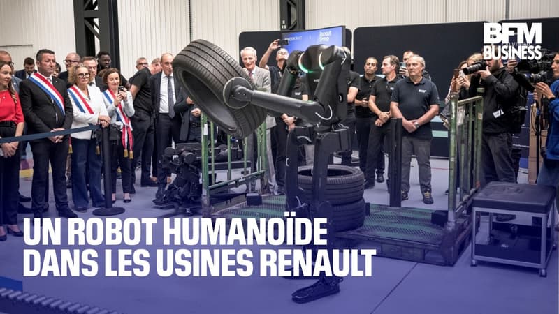 Un robot humanoïde dans les usines Renault