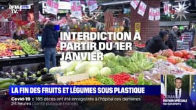 À partir du 1er janvier, la majorité des fruits et légumes ne seront plus emballés dans du plastique