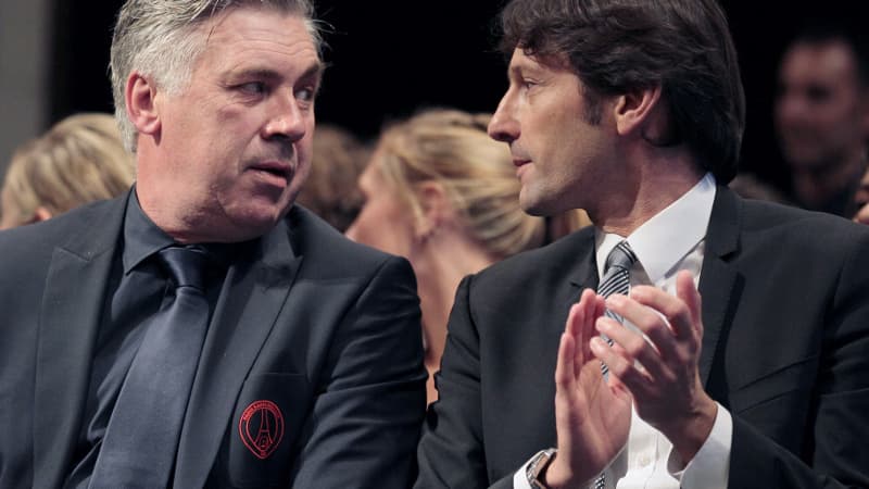 Carlo Ancelotti et Leonardo