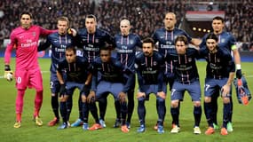 Le PSG 2012-2013 sacré champion de France