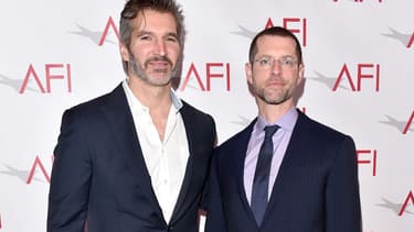 David Benioff and Dan Weiss à Los Angeles le 6 janvier 2017