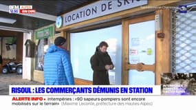 Intempéries dans les Hautes-Alpes: les commerçants de Risoul démunis