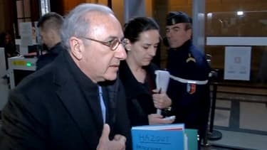 Le docteur Hazout le 4 février dernier, avant l'audience.
