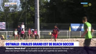 Ostwald: finales Grand Est de beach soccer
