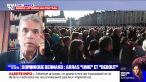 Martin Doussau, professeur de philosophie du lycée Gambetta et témoin de l'attaque à Arras: "C'était important de pouvoir se voir les uns et les autres et de pouvoir partager cette peine"