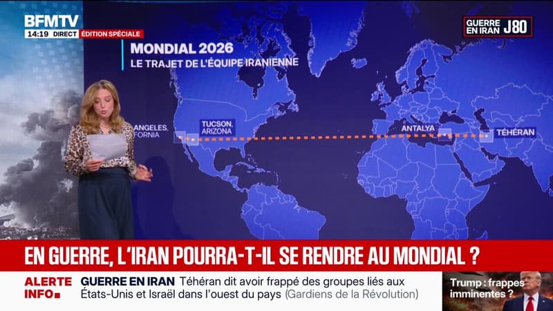 LES ÉCLAIREURS - Guerre au Moyen-Orient: l'équipe iranienne pourra-t-elle se rendre au Mondial de football?