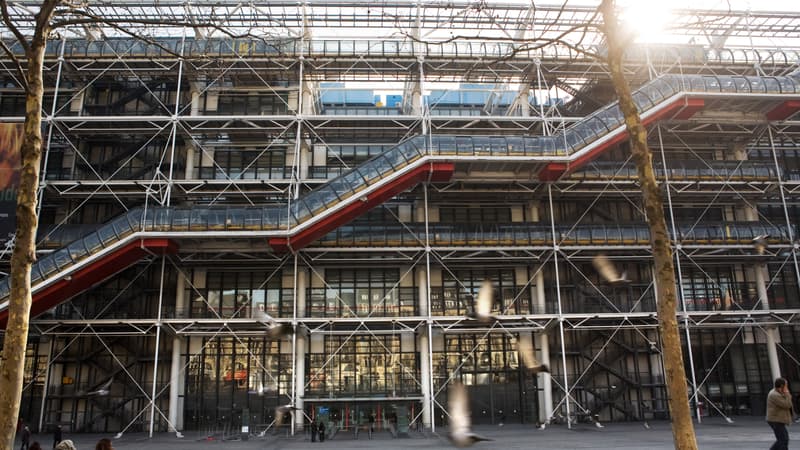 Paris: des oeuvres du Centre Pompidou exposées à proximité du site pendant les travaux