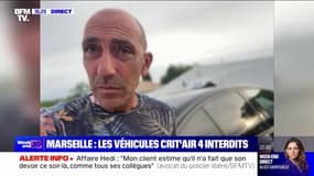 Interdiction des véhicules Crit'Air 4 à Marseille: "C'est encore une obligation, c'est encore une contrainte", regrette Nicolas Varenne, chauffeur de taxi