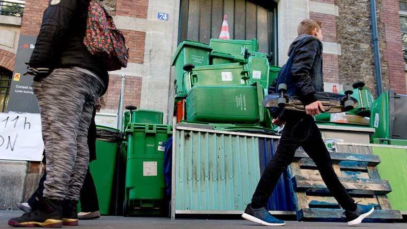 Une trentaine de lycées étaient perturbés la semaine dernière en région parisienne