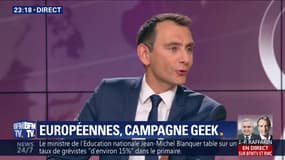 Européennes: une campagne geek