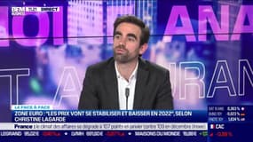 Stanislas de Bailliencourt VS Pierre Sabatier: Zone Euro, "les prix vont se stabiliser et baisser en 2022" selon Christine Lagarde - 20/01
