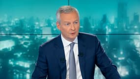 Le ministre de l'Économie et des Finances Bruno Le Maire.