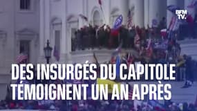 Un an après l'assaut du Capitole, trois manifestants racontent