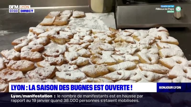 Le 1er février marque le début officiel de la saison des bugnes à Lyon