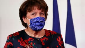 La ministre française de la Culture Roselyne Bachelot le 11 février 2021 à Paris