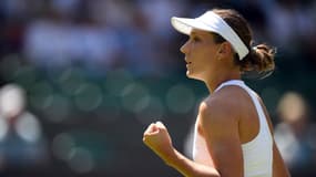 Varvara Gracheva à Wimbledon.