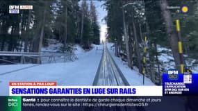 Pra Loup: des sensations garanties avec des descentes en luge sur rails