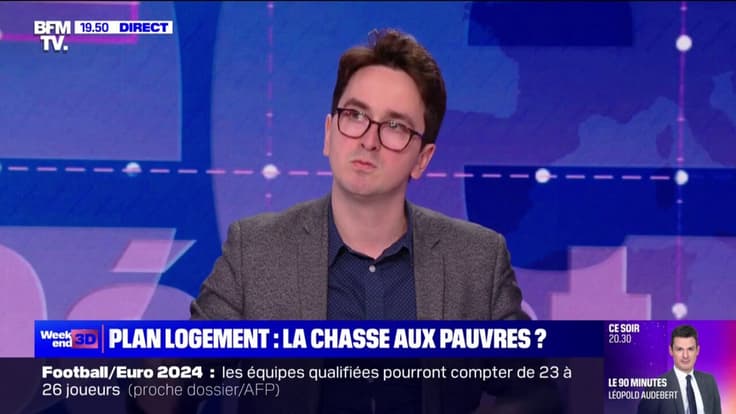 Nicolas Lemoine (chargé de mission de la Confédération nationale du logement en Seine-Saint-Denis): "On a besoin de construire du logement social mais l'État ne produit pas les moyens pour y accéder"