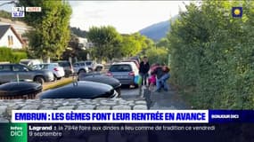 Embrun: les élèves de 6e font leur rentrée