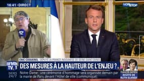 Annonces de Macron: "des promesses sociales contradictoires", regrette Eric Coquerel