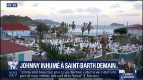 Johnny Hallyday: une sépulture "modeste" à Saint-Barthélemy