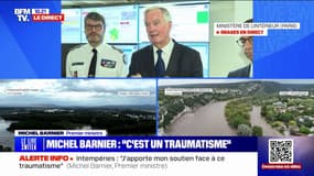Michel Barnier: "Avec le réchauffement climatique, on doit se préparer à faire face à des catastrophes de plus en plus souvent"