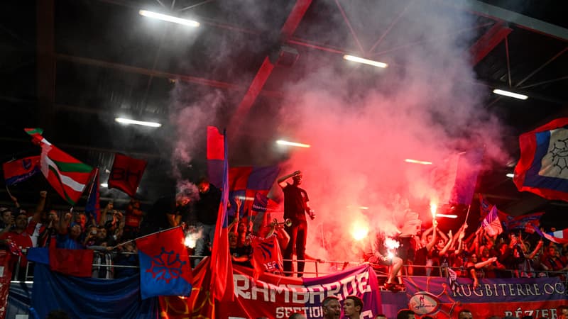 Pro D2: "Allumer un fumigène tue l’ASBH", Beziers lance une campagne pour stopper les débordements de ses supporters