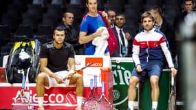 Jo-Wilfried Tsonga, Richard Gasquet et Arnaud Clément
