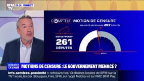 Retraites: le gouvernement est-il menacé par les deux motions censure examinées ce lundi?