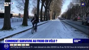 Paris: comment survivre au froid et à la neige à vélo?