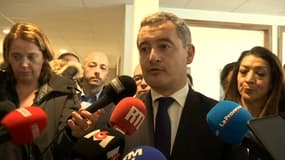 Gérald Darmanin à Marseille le 30 janvier 2023 