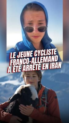 Le jeune cycliste franco-allemand a été arrêté en Iran