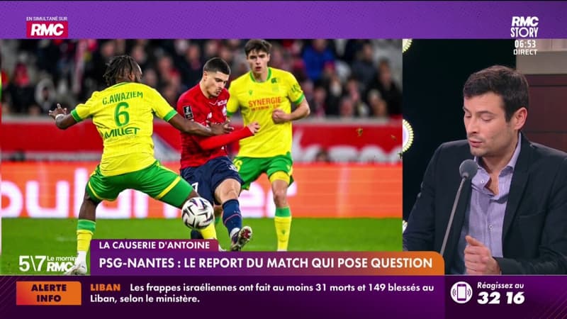 La Causerie - PSG-Nantes : le report du match qui pose question